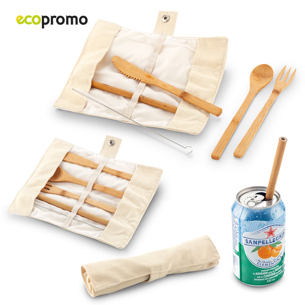 SET DE CUBIERTOS BAMBOO