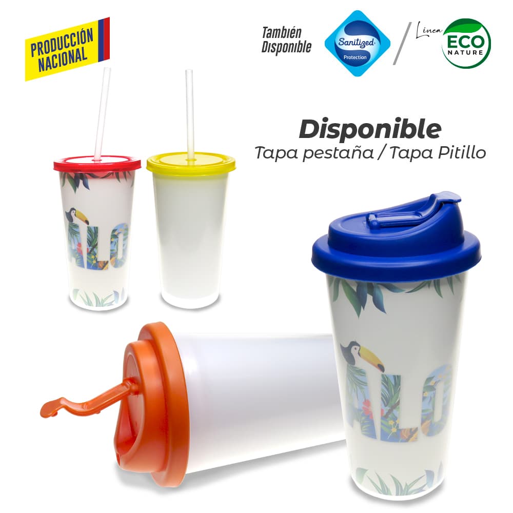 VASO DOBLE PARED DE SEGURIDAD 450ML