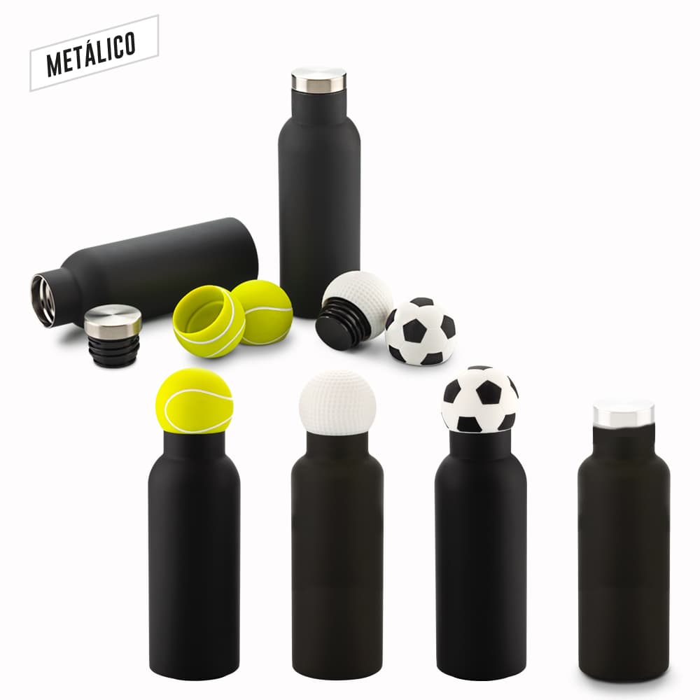 BOTILITO METÁLICO SPORTY COVER 500ML