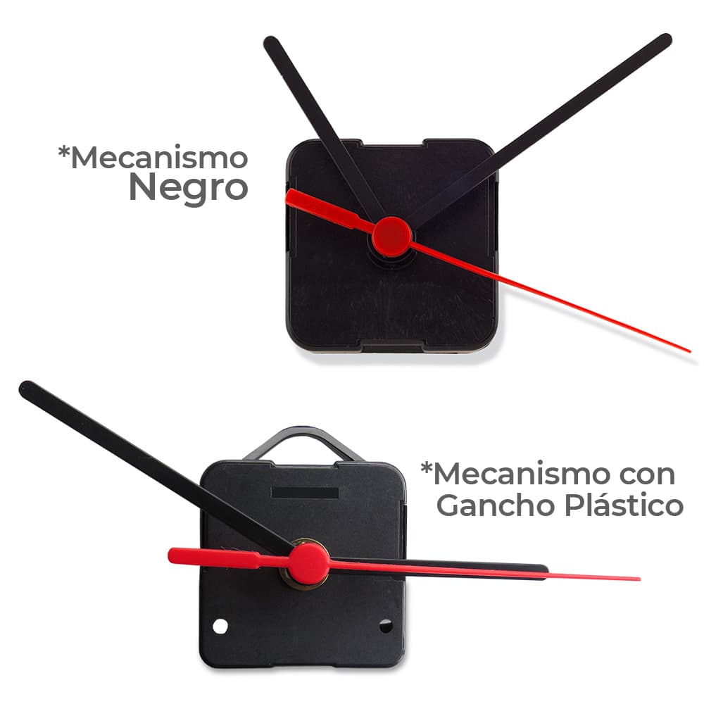 MECANISMO PARA RELOJ ANALOGO CON MANECILLAS