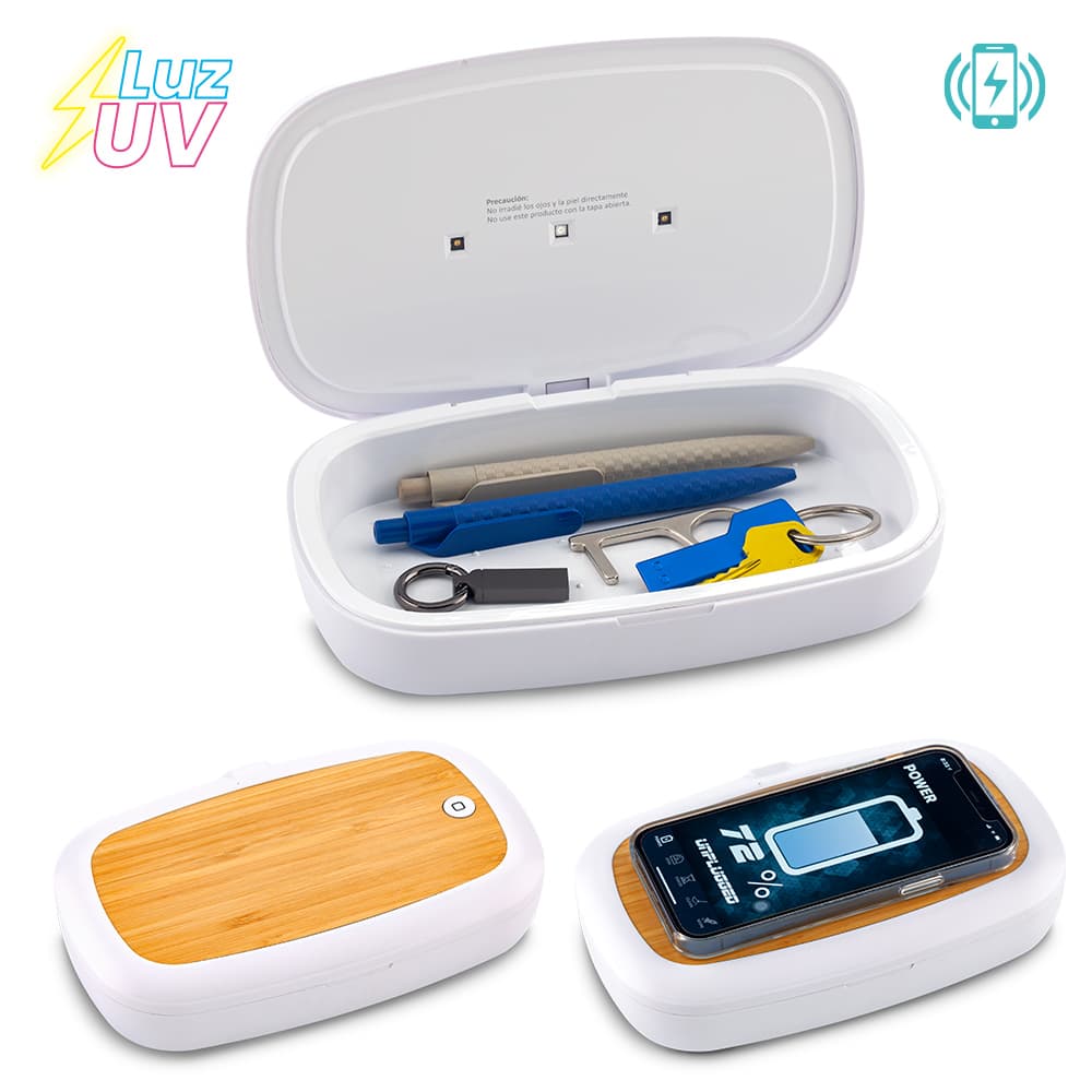 ESTERILIZADOR CON LUZ UV LED KLEAN BAMBOO OFERTA
