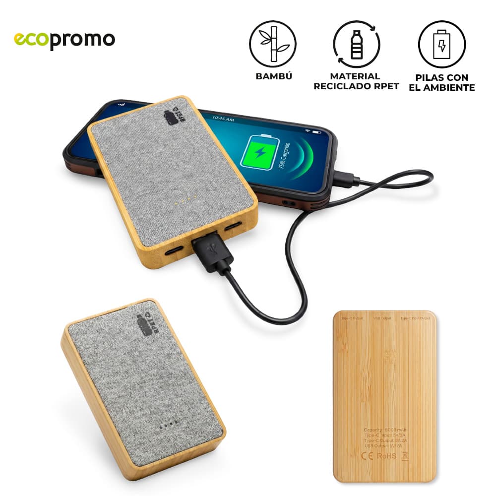 PILA RECARGABLE KODE 5000 mAh RPET